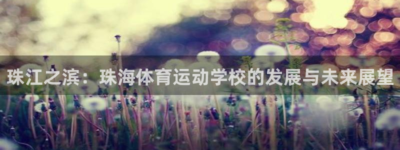 yy易游官方正版app娱乐40996：珠江之滨：珠海